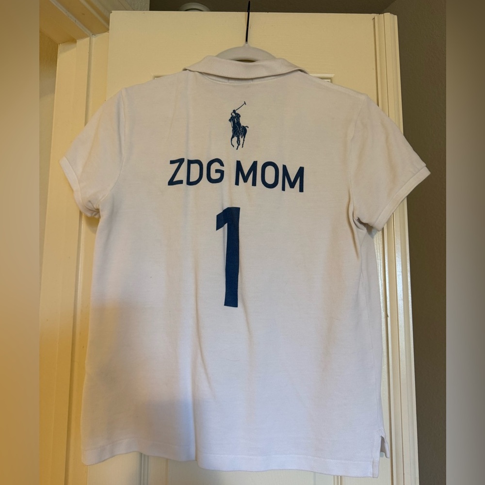 Ralph Lauren Kids White Polo Bear Player Shirt - Picture 3 of 4